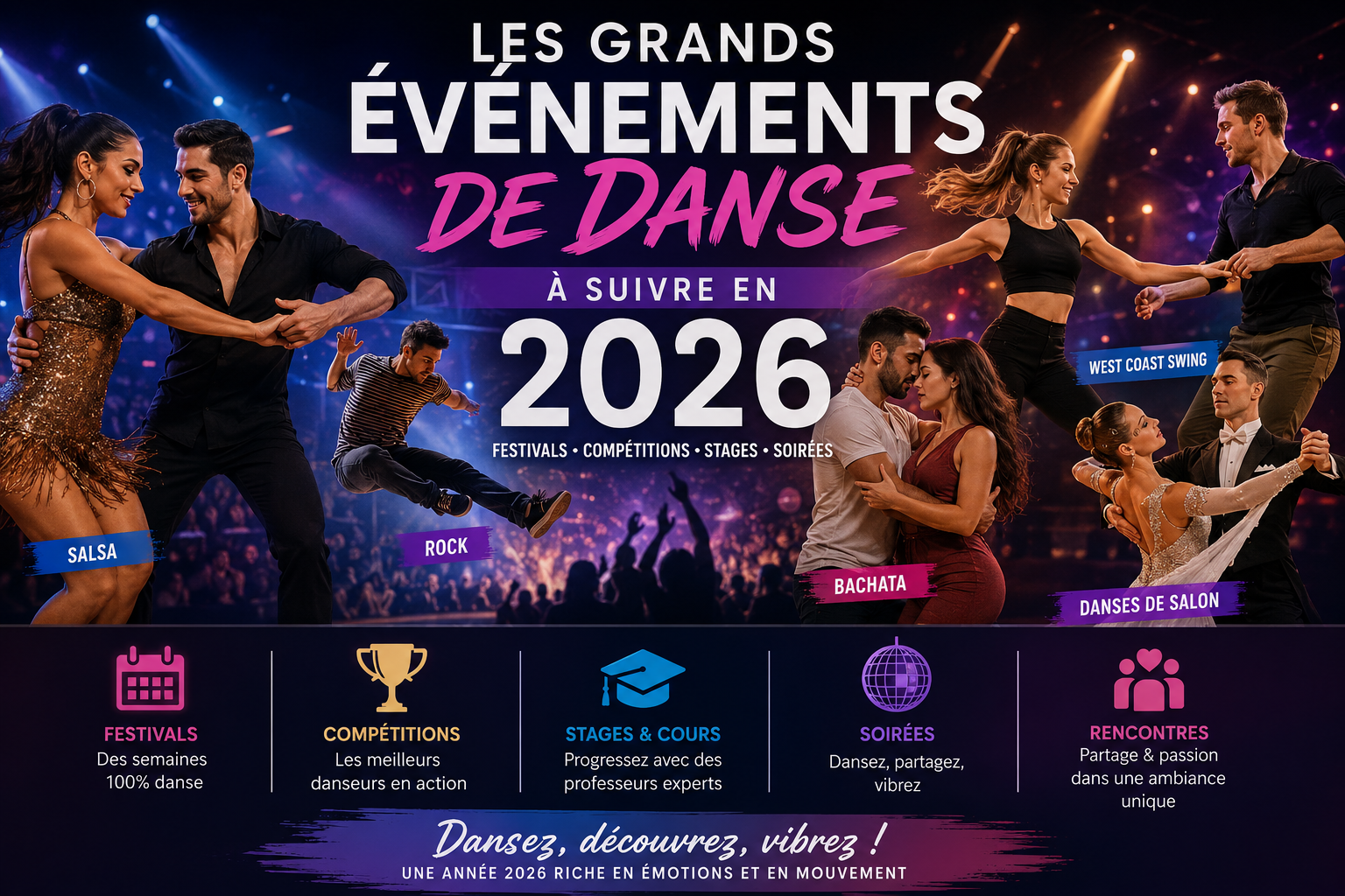 Événements Danse 2026 : Votre Agenda des Festivals…