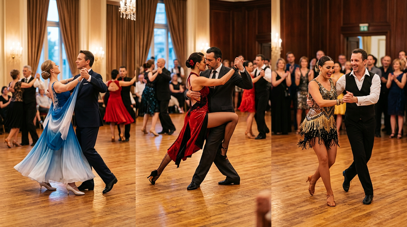Danses de salon débutant : valse, tango, cha-cha — par où commencer ?