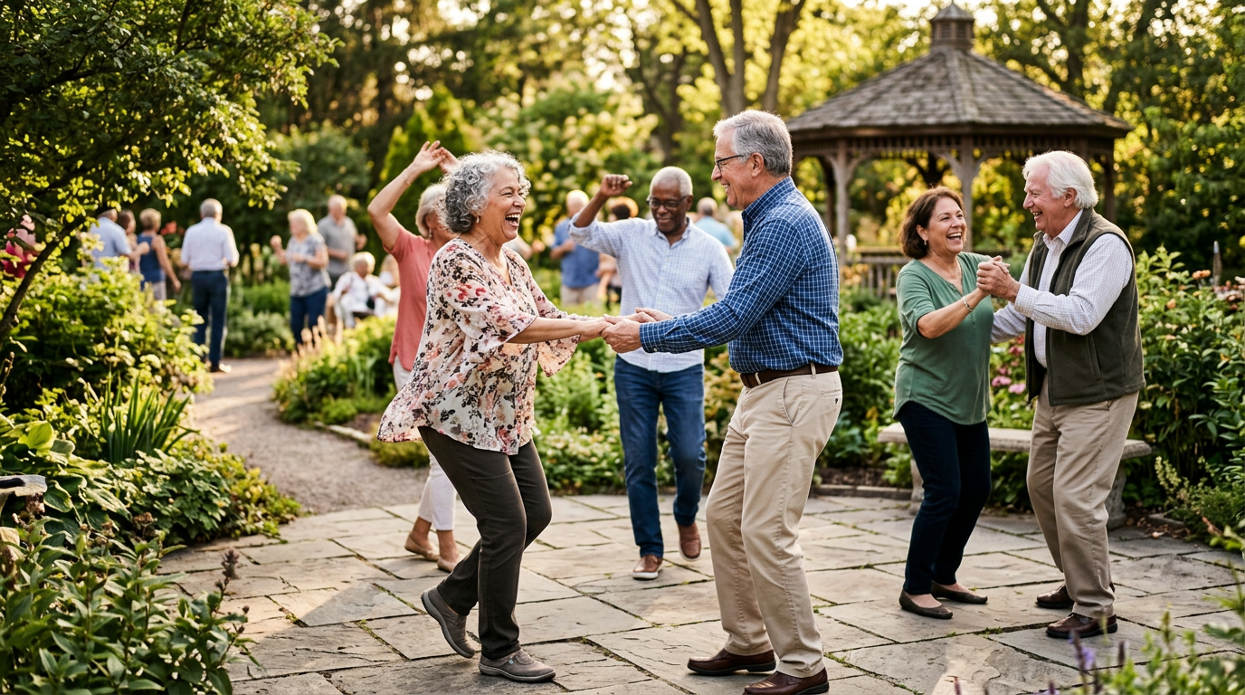 Danse et retraite active — Dansez le bonheur : le secret d'une…